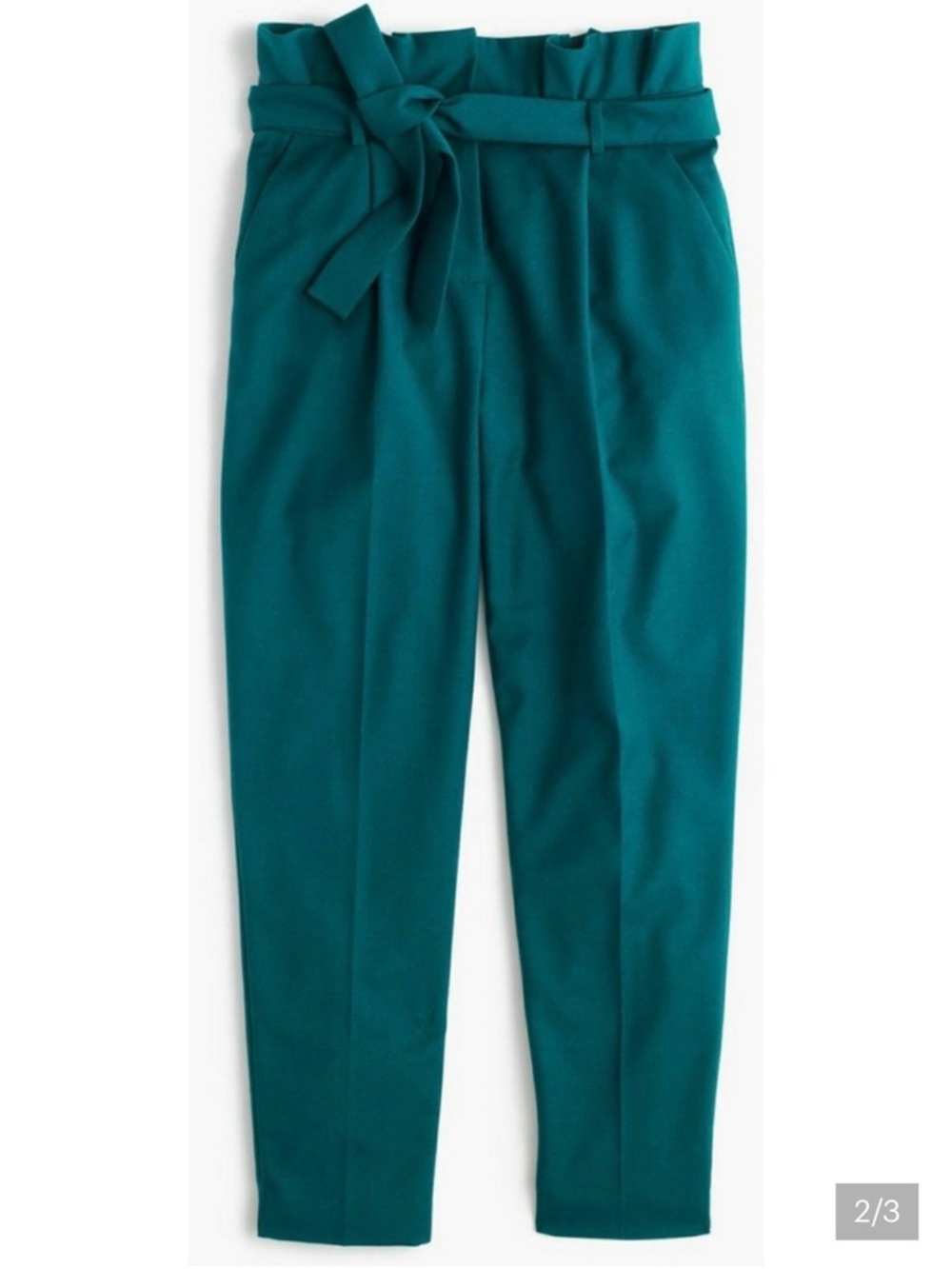 J.Crew Paper-bag Trousers